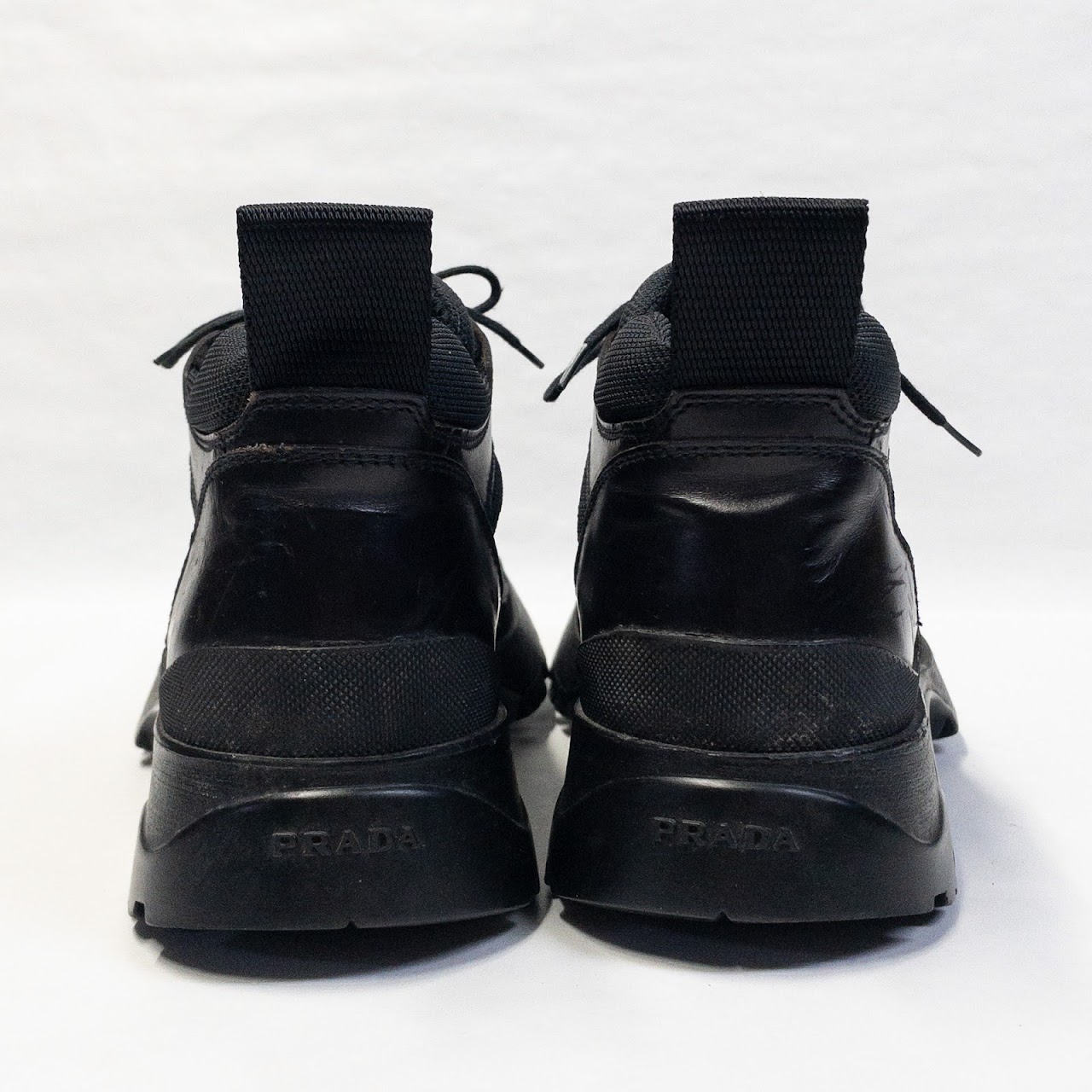 Prada Platform Terrain Boots