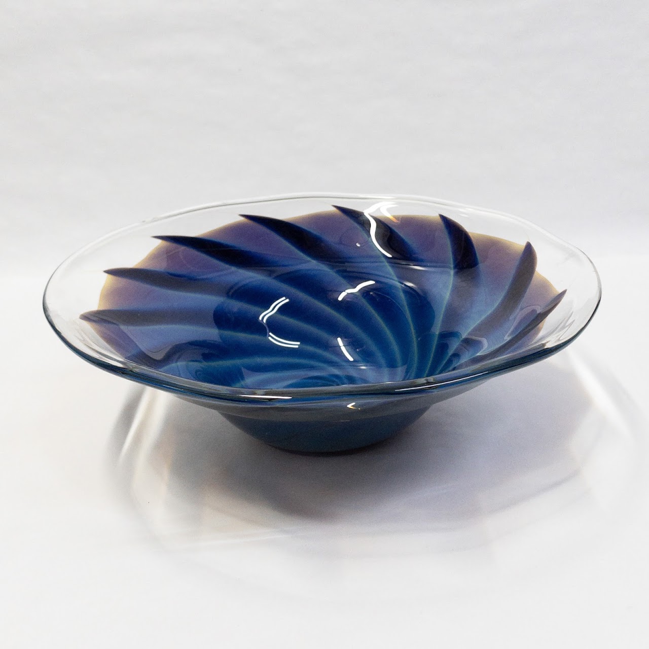Blacksheep Vintage Art Glass Bowl
