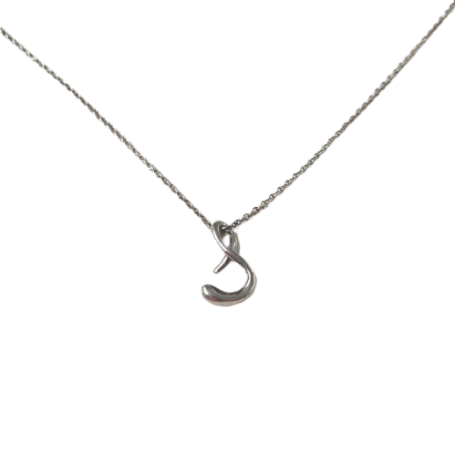 Tiffany & Co. Sterling Silver Elsa Peretti S Necklace