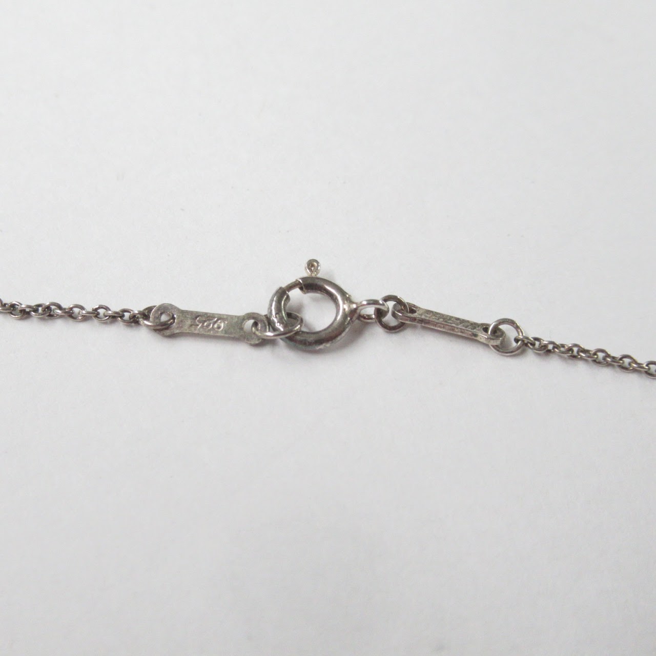 Tiffany & Co. Sterling Silver Elsa Peretti S Necklace