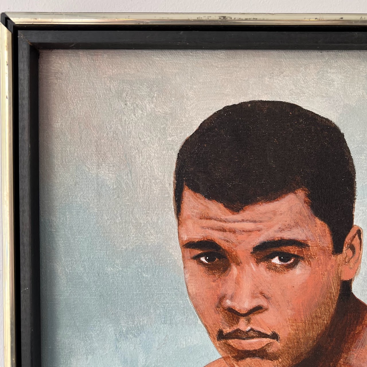 Muhammad Ali Oil Portrait Painting