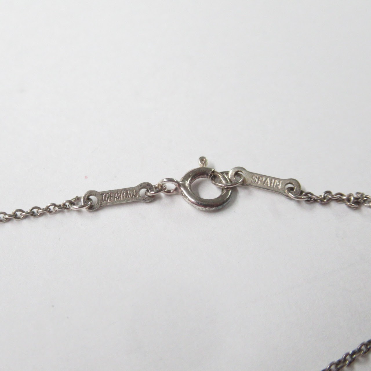 Tiffany & Co. Sterling Silver Elsa Peretti S Necklace