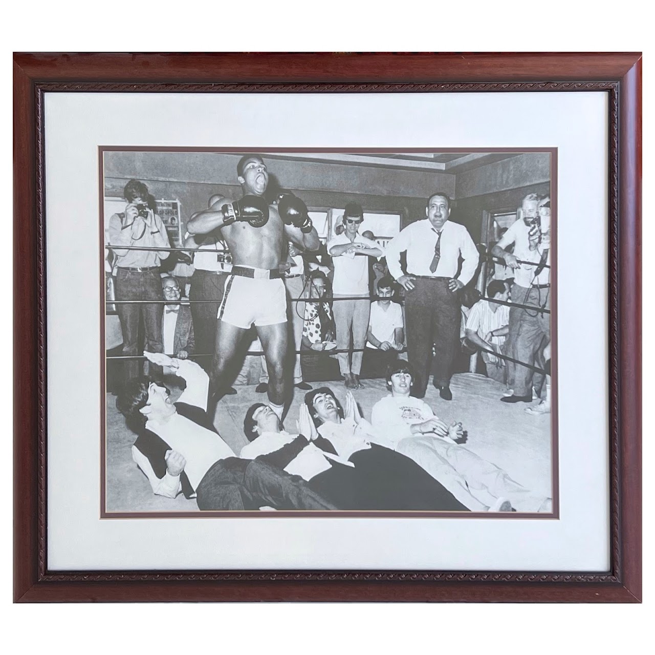 Muhammad Ali & The Beatles Photograph