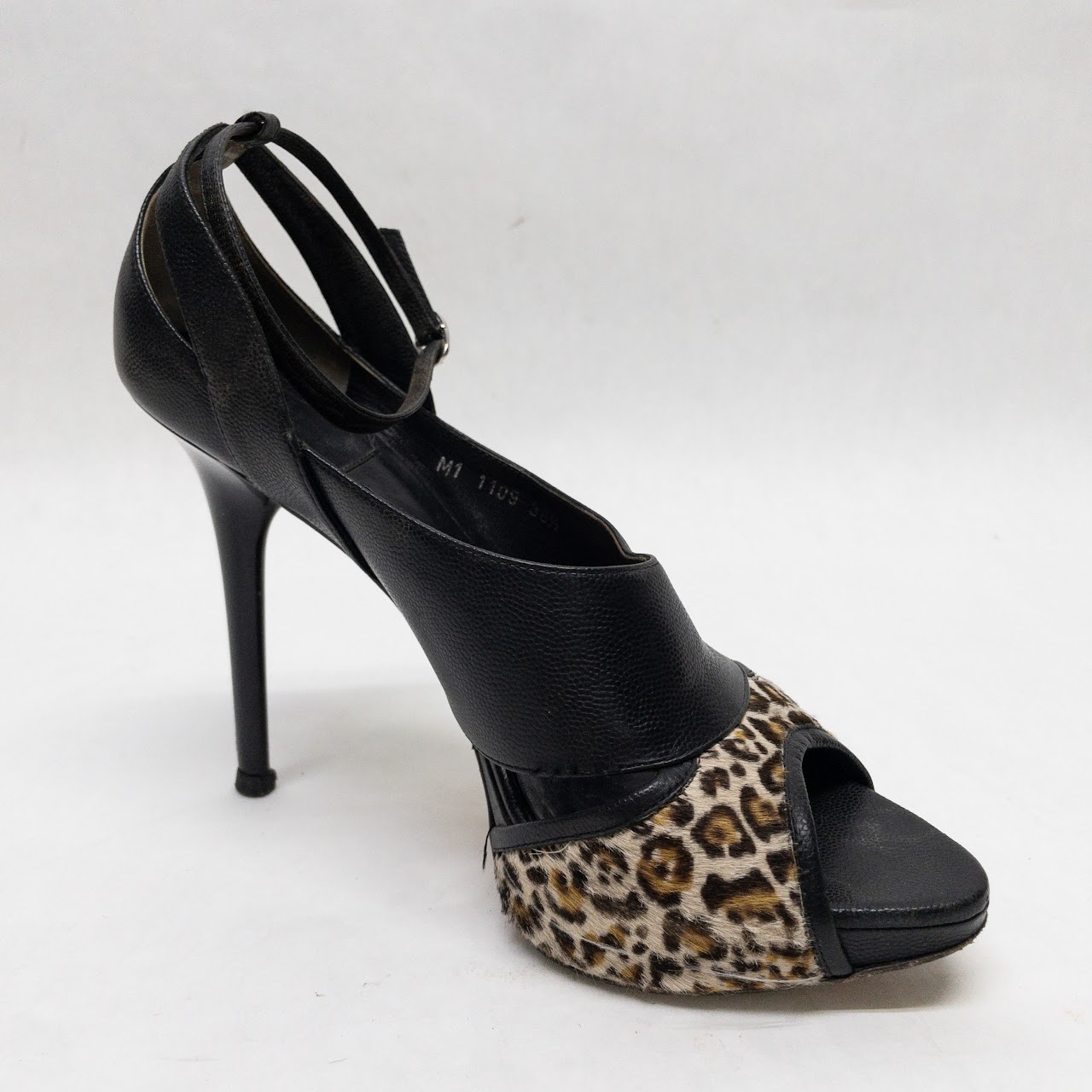 Christian Dior Hair Calf Animal Print Pumps