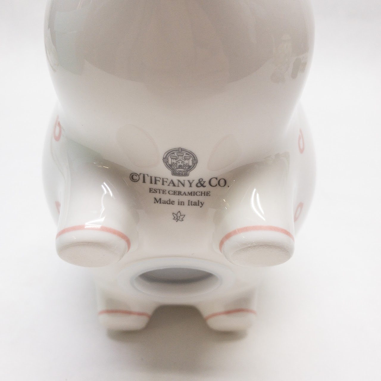 Tiffany & Co. NEW Este Ceramiche Piggy Bank