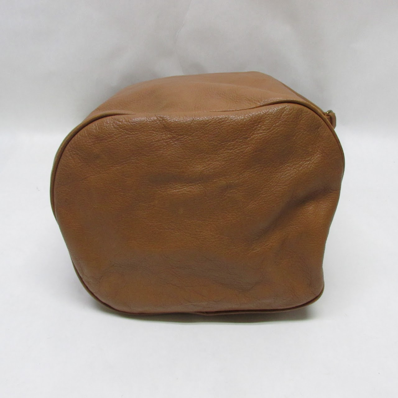 Il Bisonte Brown Leather Bucket Bag