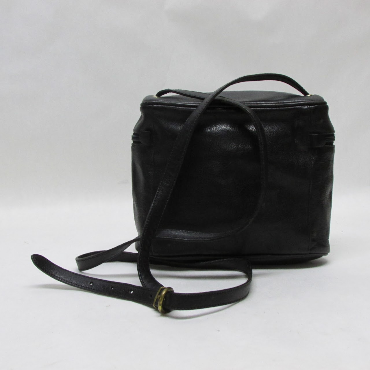 Il Bisonte Black Leather Crossbody Bag