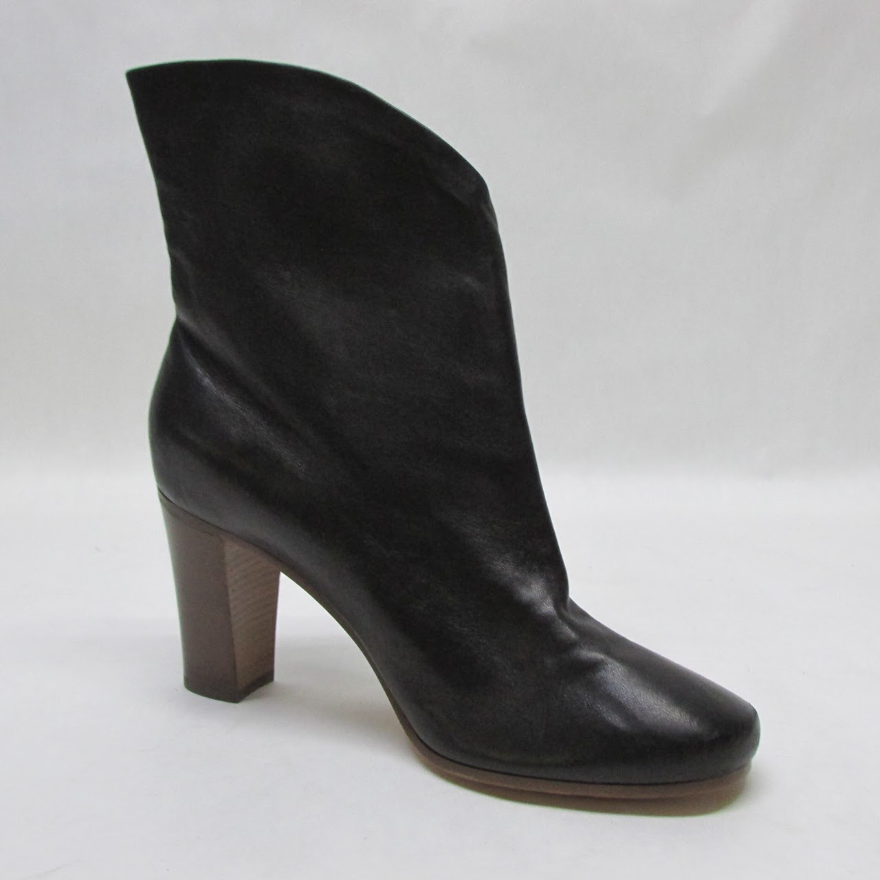 Céline Lamb Leather Ankle Booties