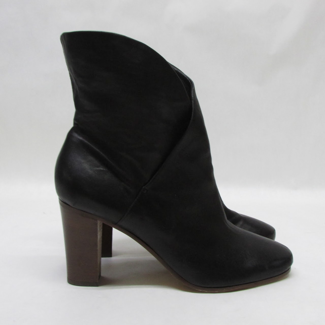 Céline Lamb Leather Ankle Booties