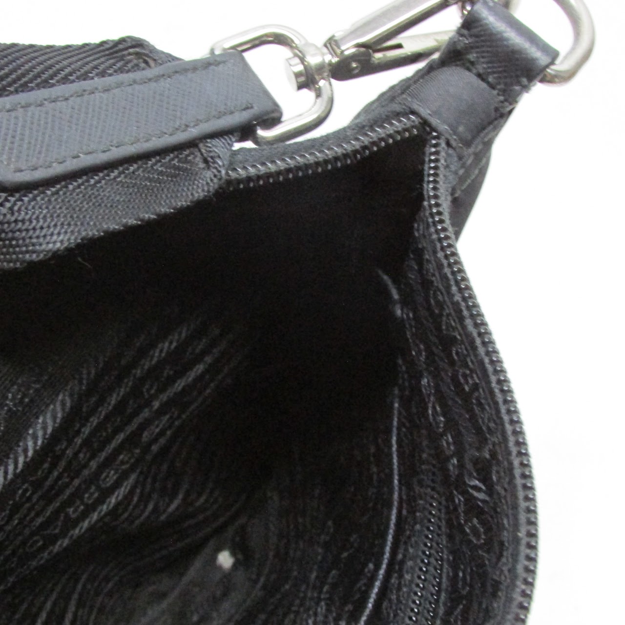 Prada Black Nylon Crossbody Bag