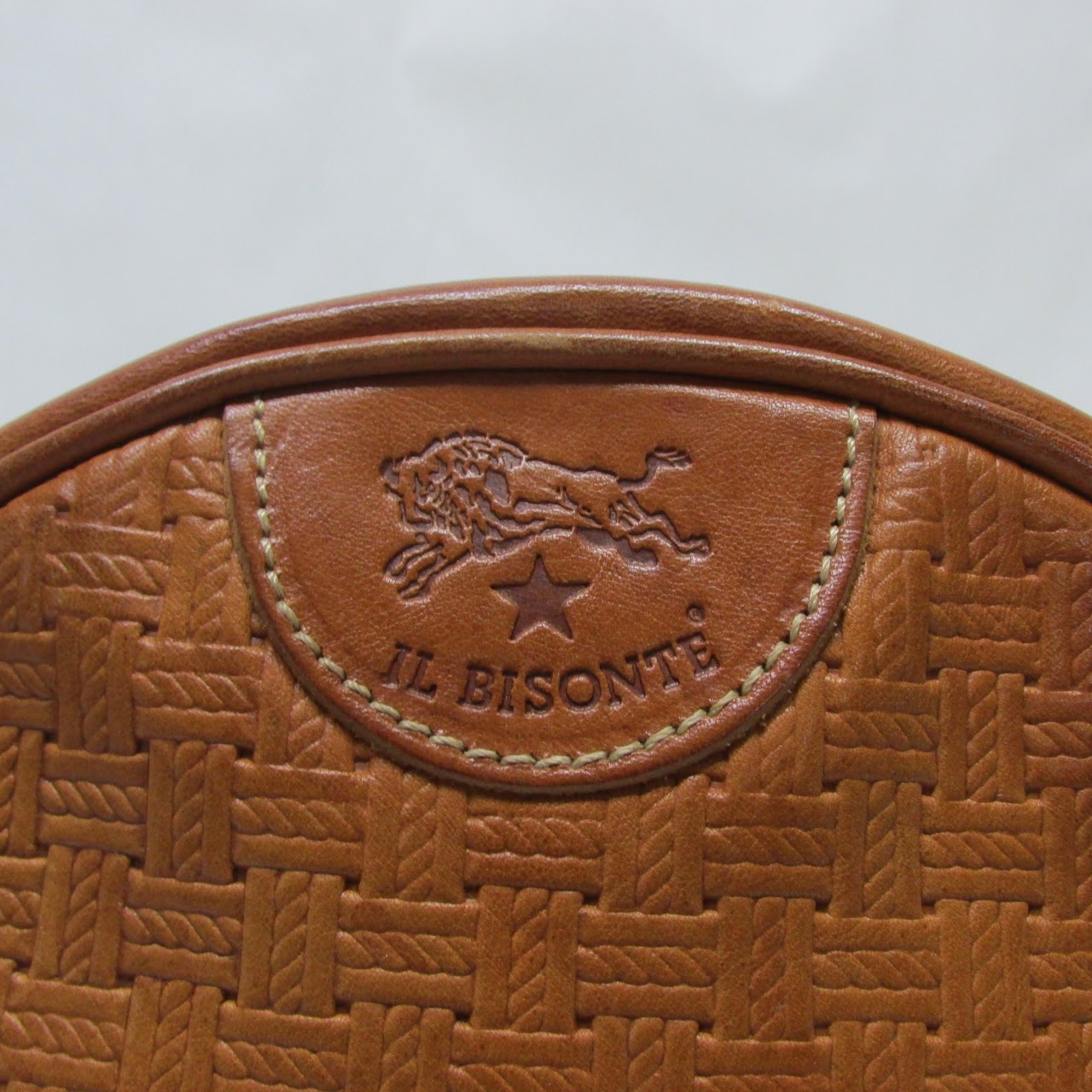 Il Bisonte Brown Leather Crossbody Bag