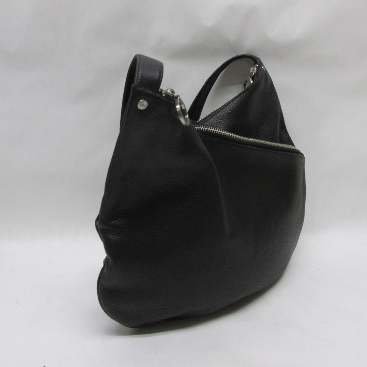 Marc Jacobs Black Leather Hobo Bag