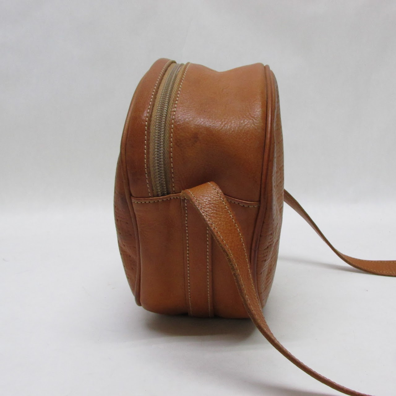 Il Bisonte Brown Leather Crossbody Bag