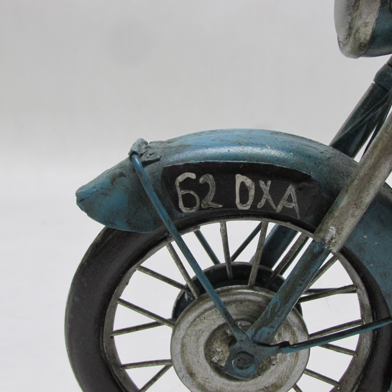 Vintage Victoria V35 Bergmeister Motorcycle Sculpture