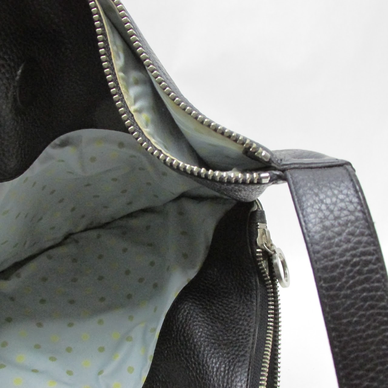 Marc Jacobs Black Leather Hobo Bag