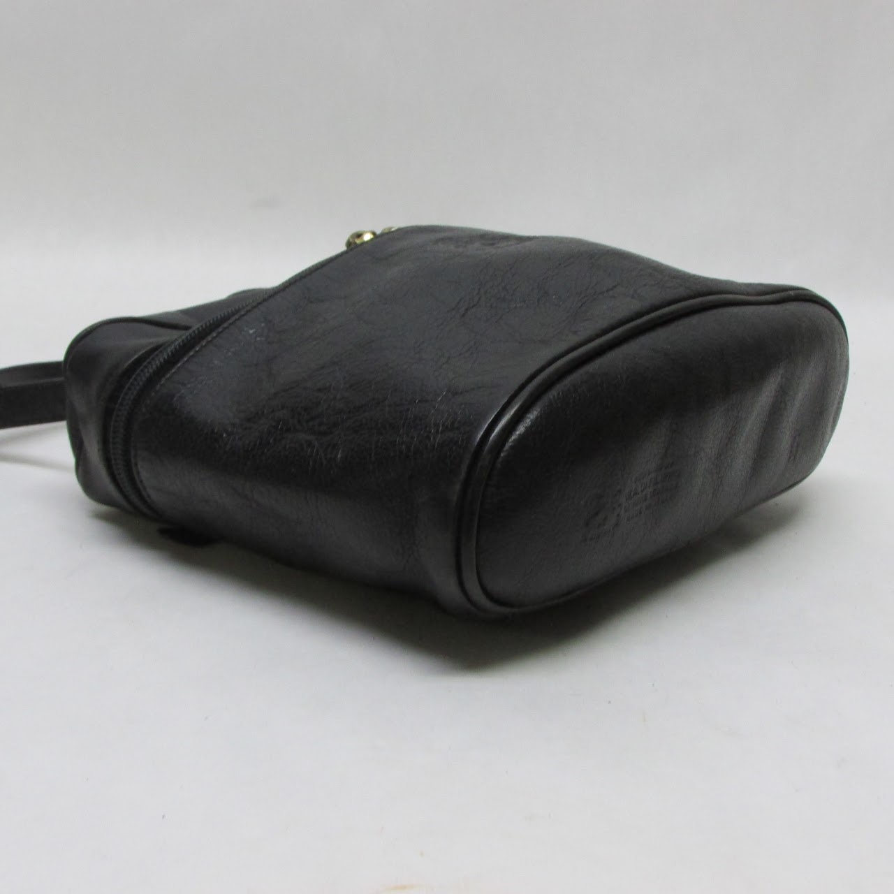 Il Bisonte Black Leather Crossbody Bag