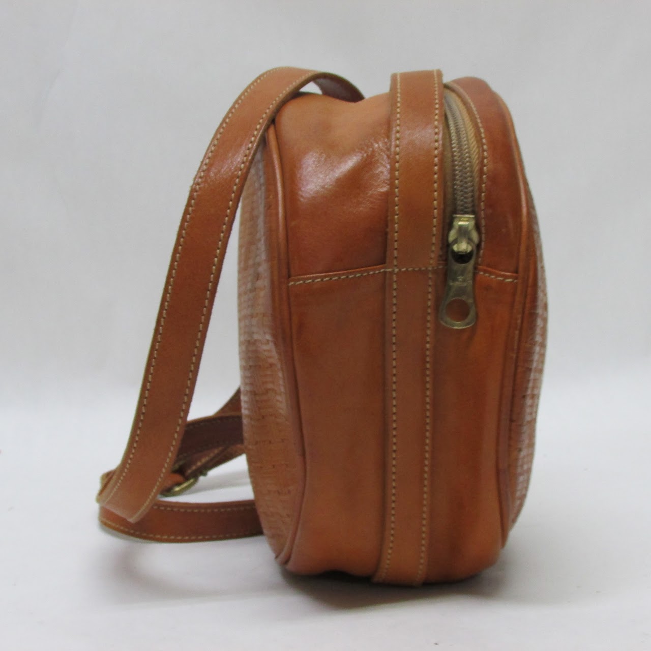 Il Bisonte Brown Leather Crossbody Bag