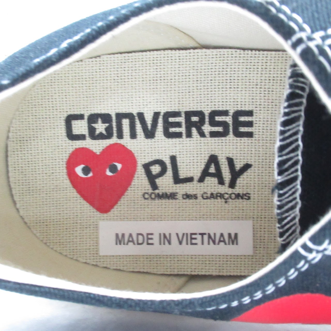 Comme des Garçons X Converse PLAY Sneakers NEW