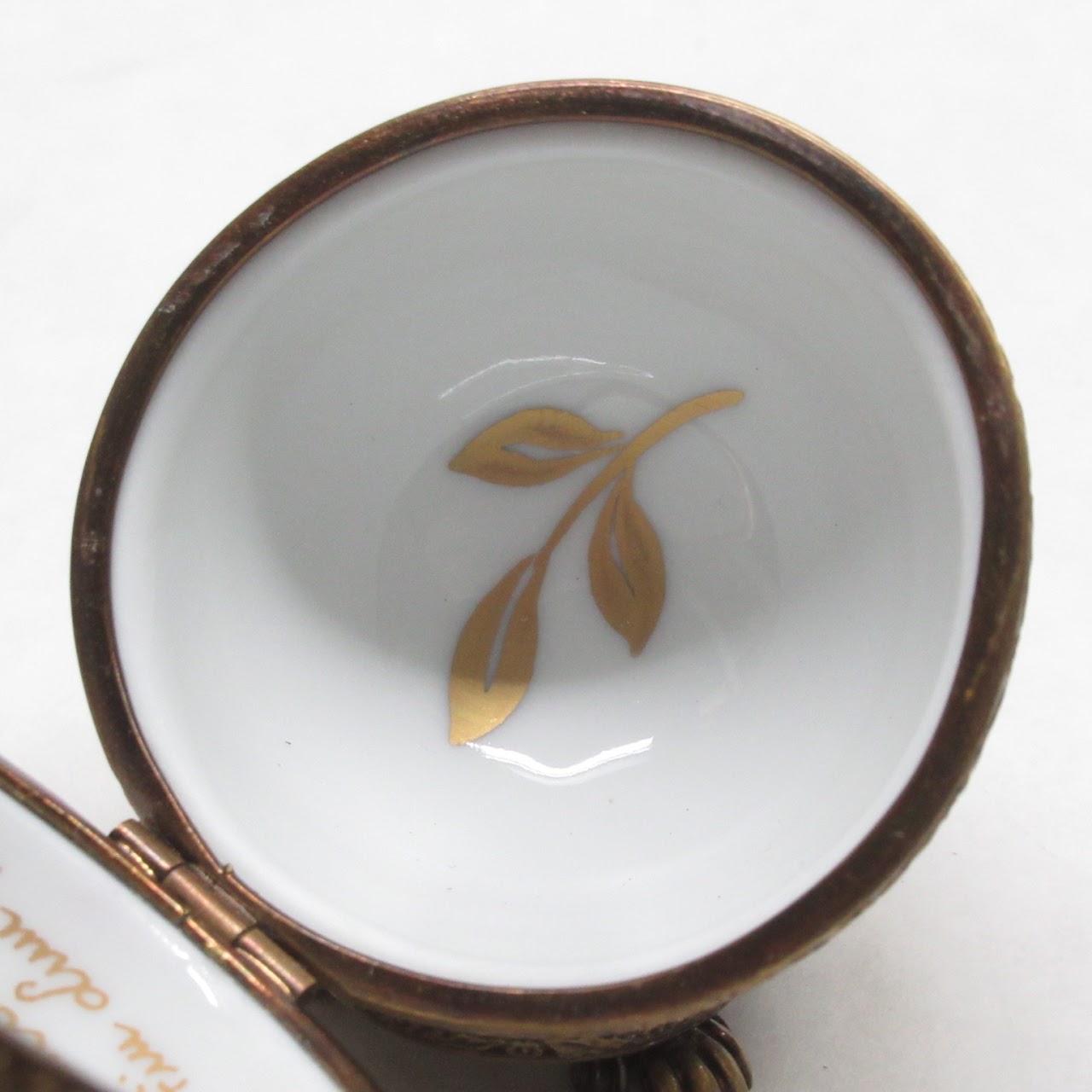 Limoges Golden Egg