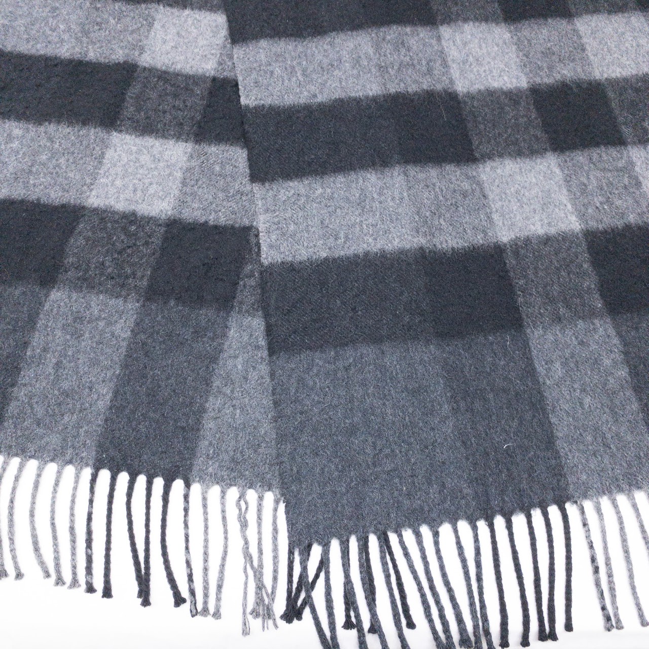 Burberry London Grey Cashmere Scarf