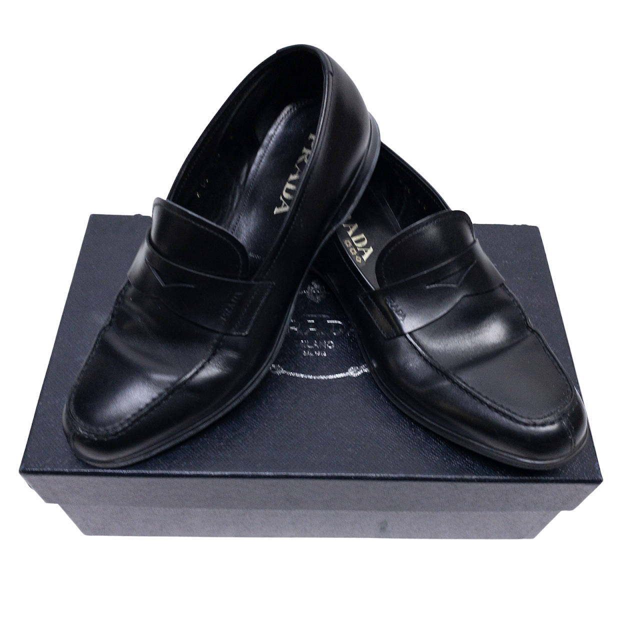 Prada Leather Loafers