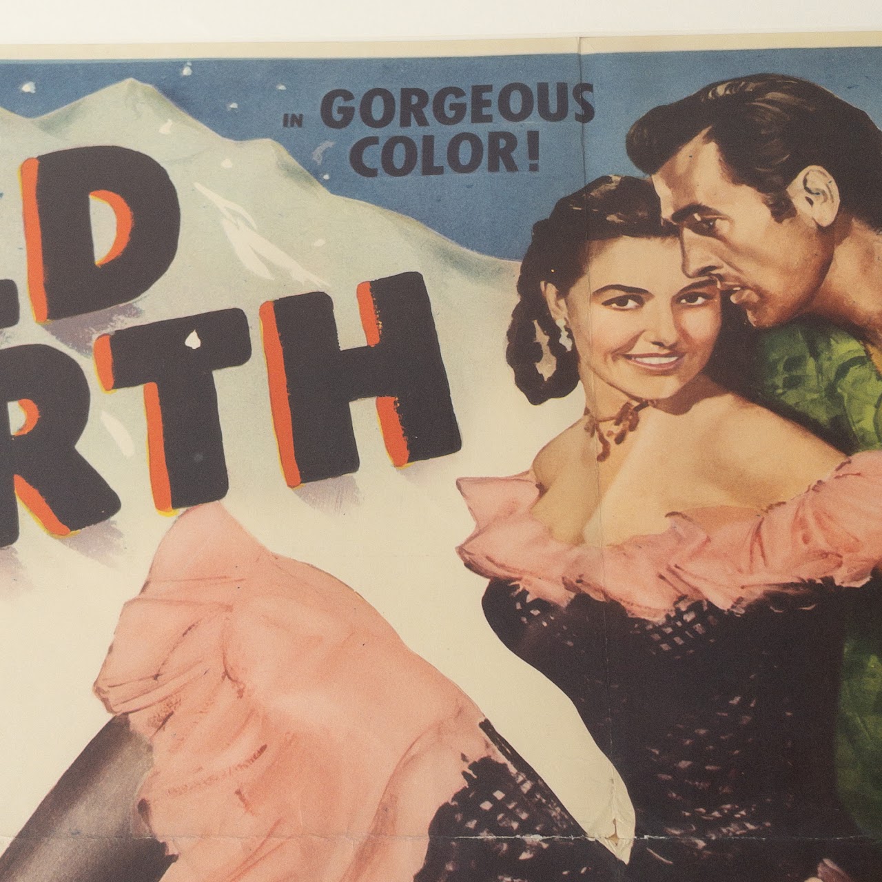 'The Wild North' Original Half-Sheet Movie Poster