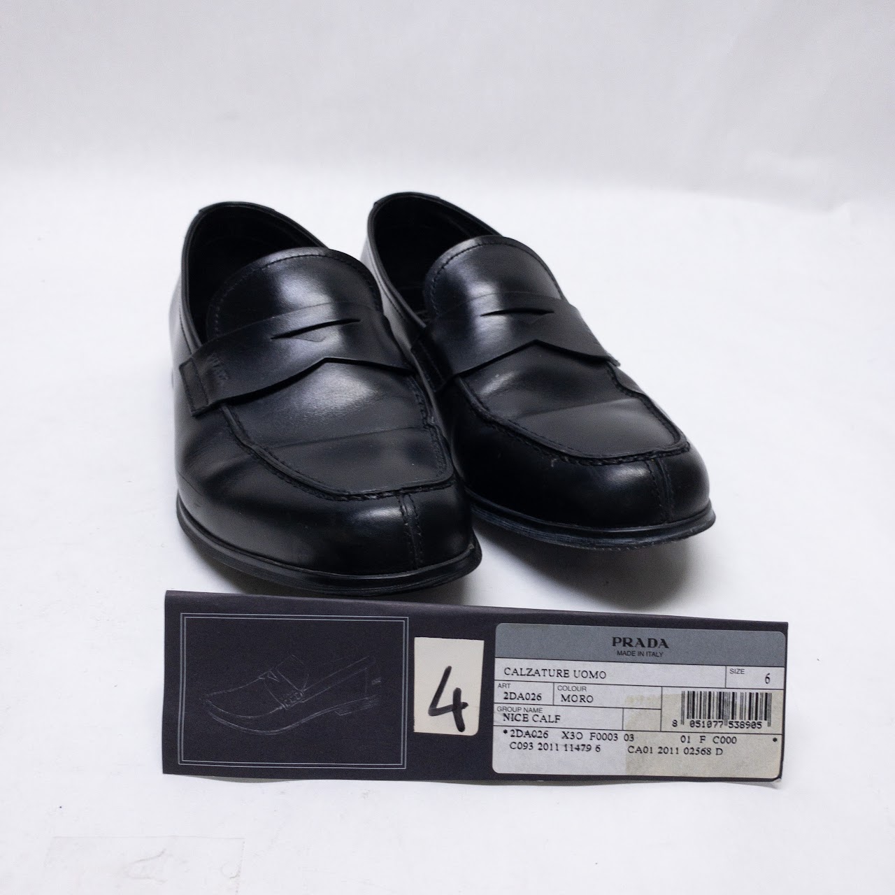 Prada Leather Loafers