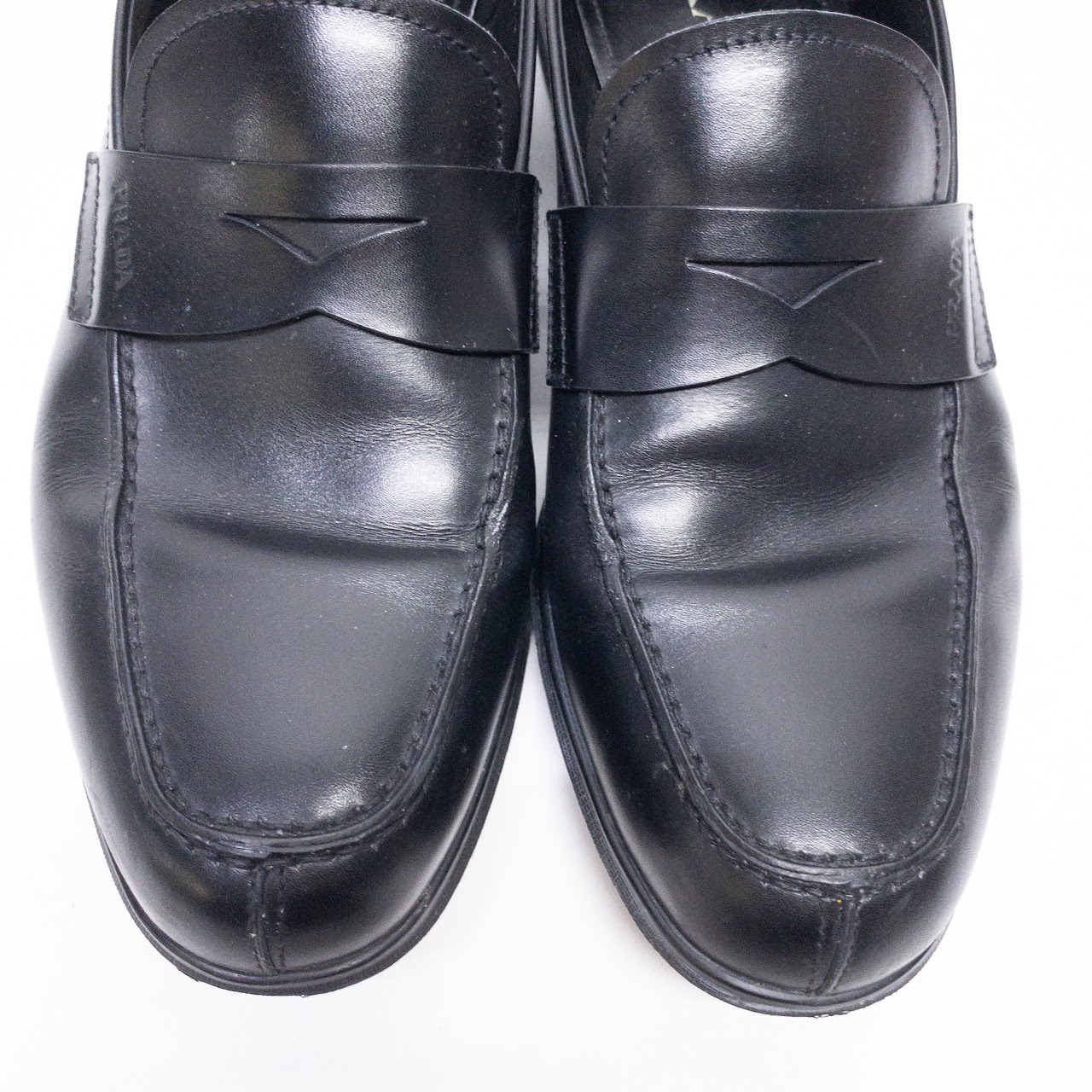 Prada Leather Loafers