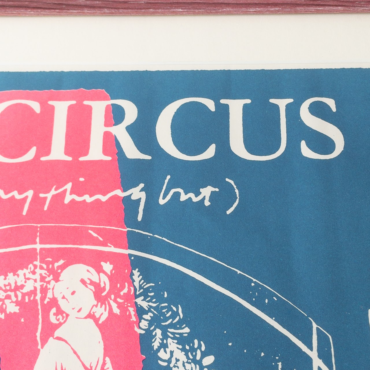 'The Circus' Signed Lithograph