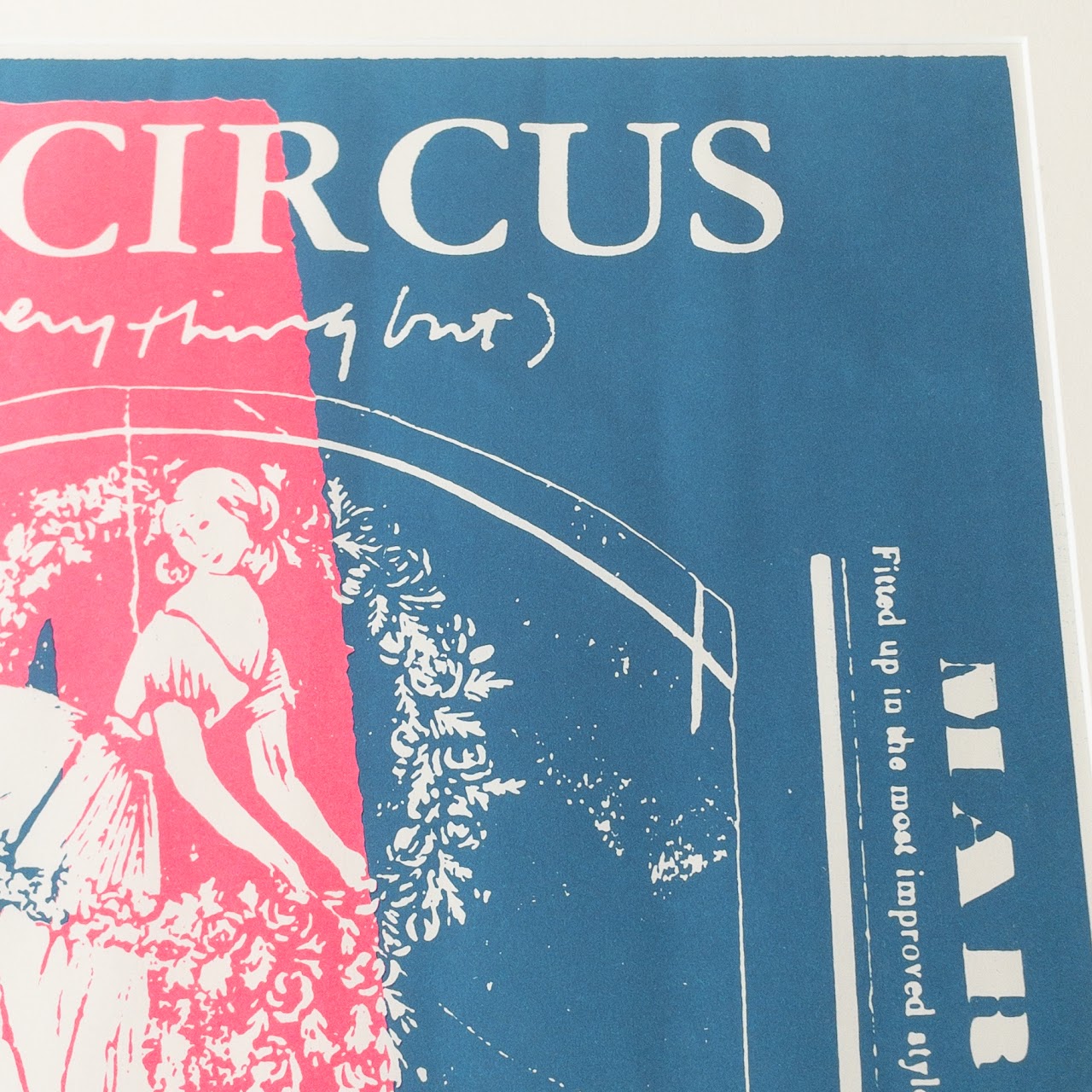 'The Circus' Signed Lithograph