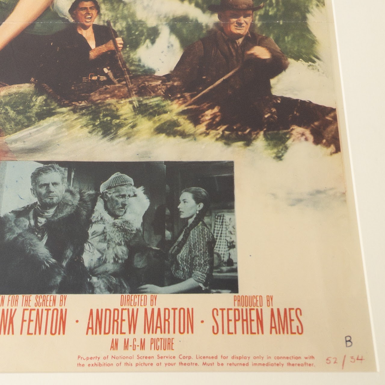 'The Wild North' Original Half-Sheet Movie Poster