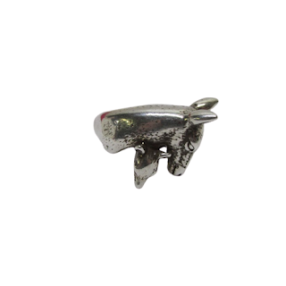 Sterling Silver Horses Ring