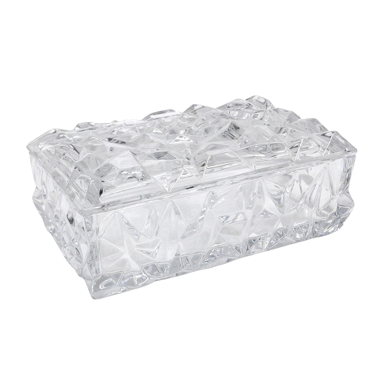 Tiffany & Co. Rock Cut Crystal Box