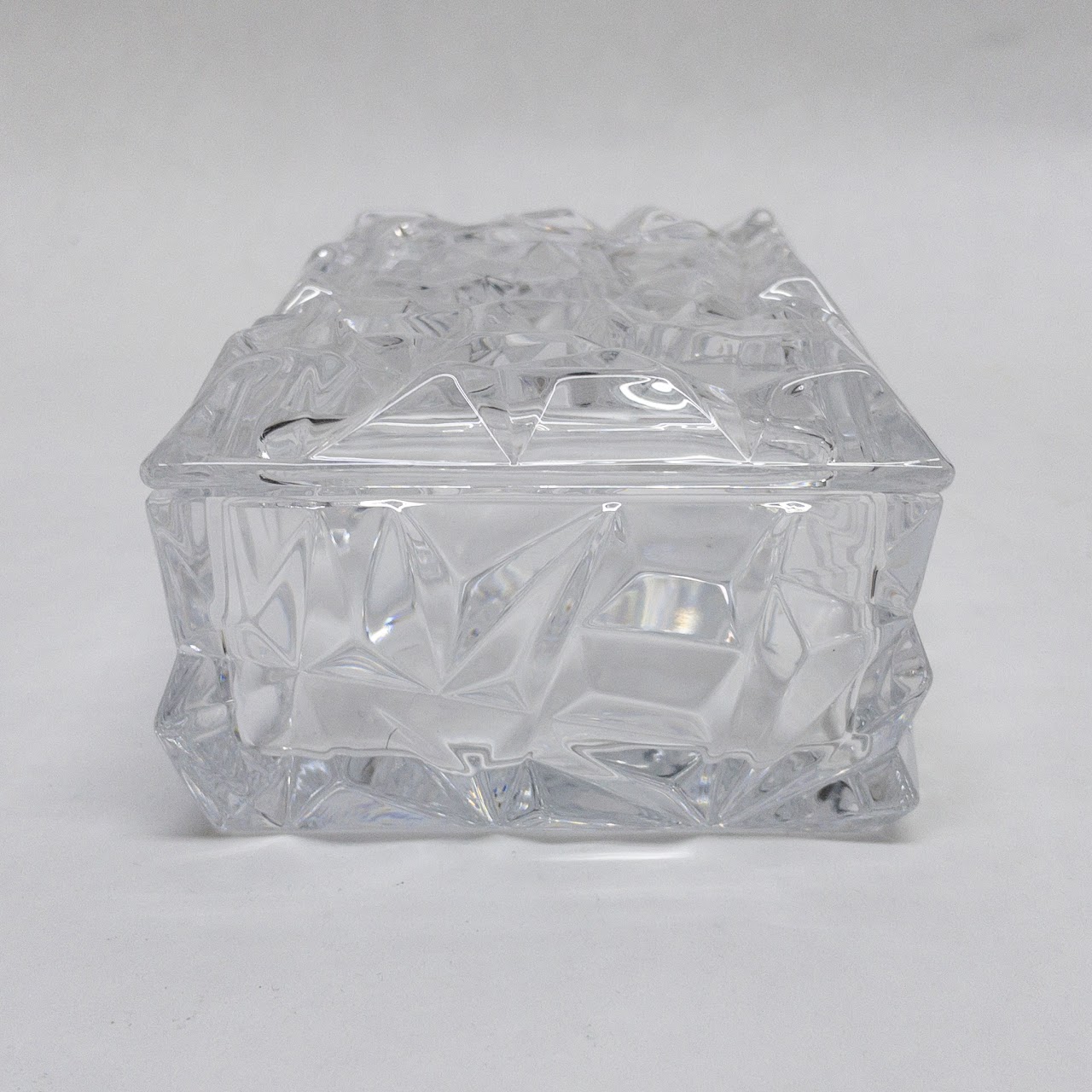 Tiffany & Co. Rock Cut Crystal Box