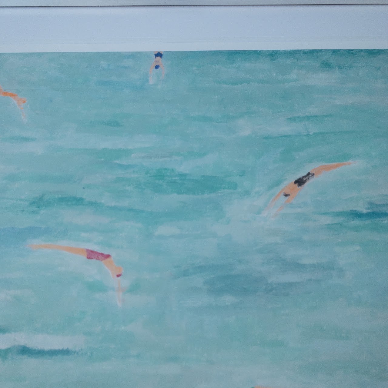Marjorie Price Signed 'Morning Dip II' Limited Edition Print