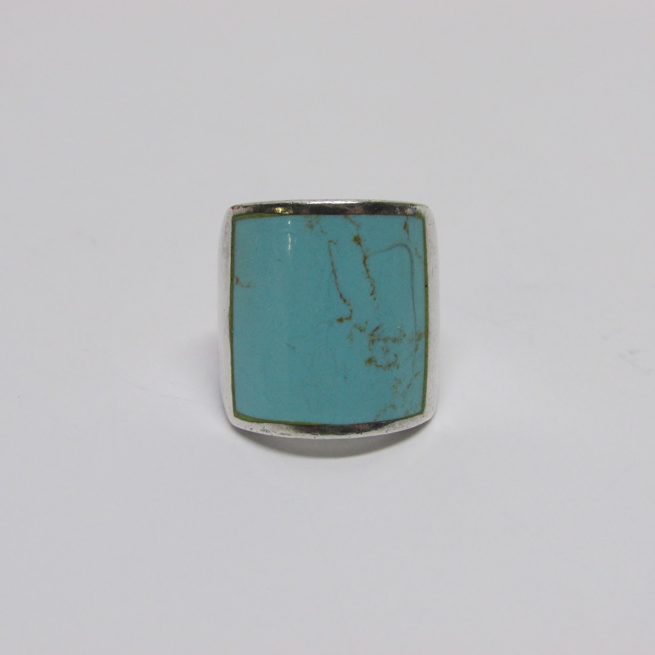 Sterling Silver Turquoise Statement Ring