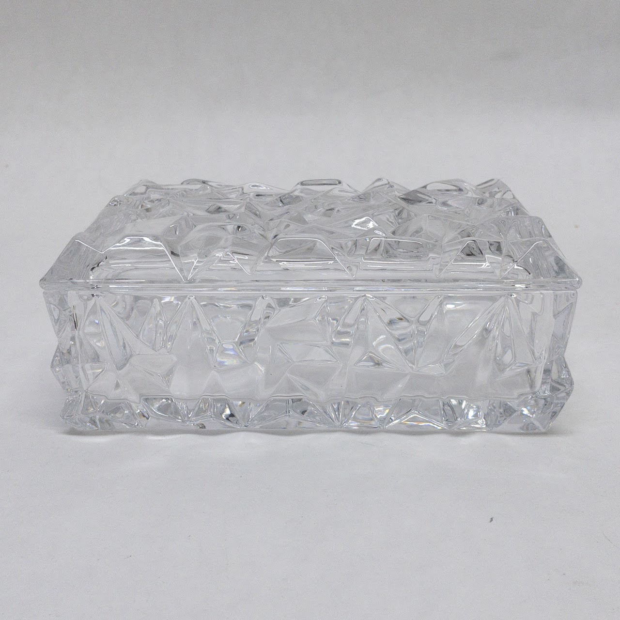 Tiffany & Co. Rock Cut Crystal Box