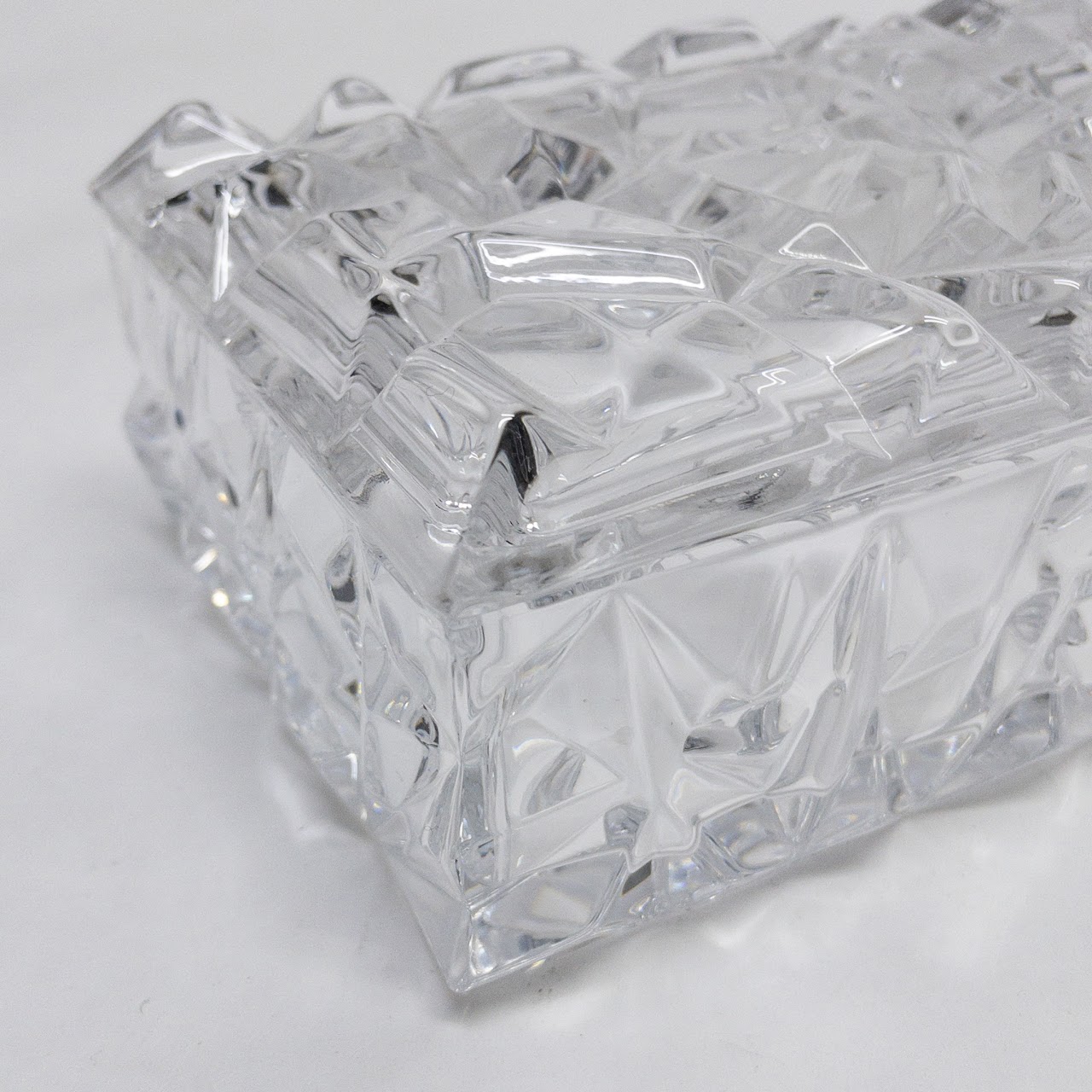 Tiffany & Co. Rock Cut Crystal Box