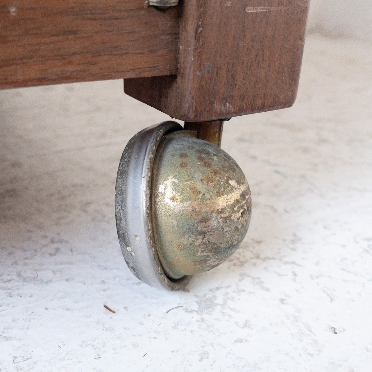 Mid-Century Rolling Bar Cart