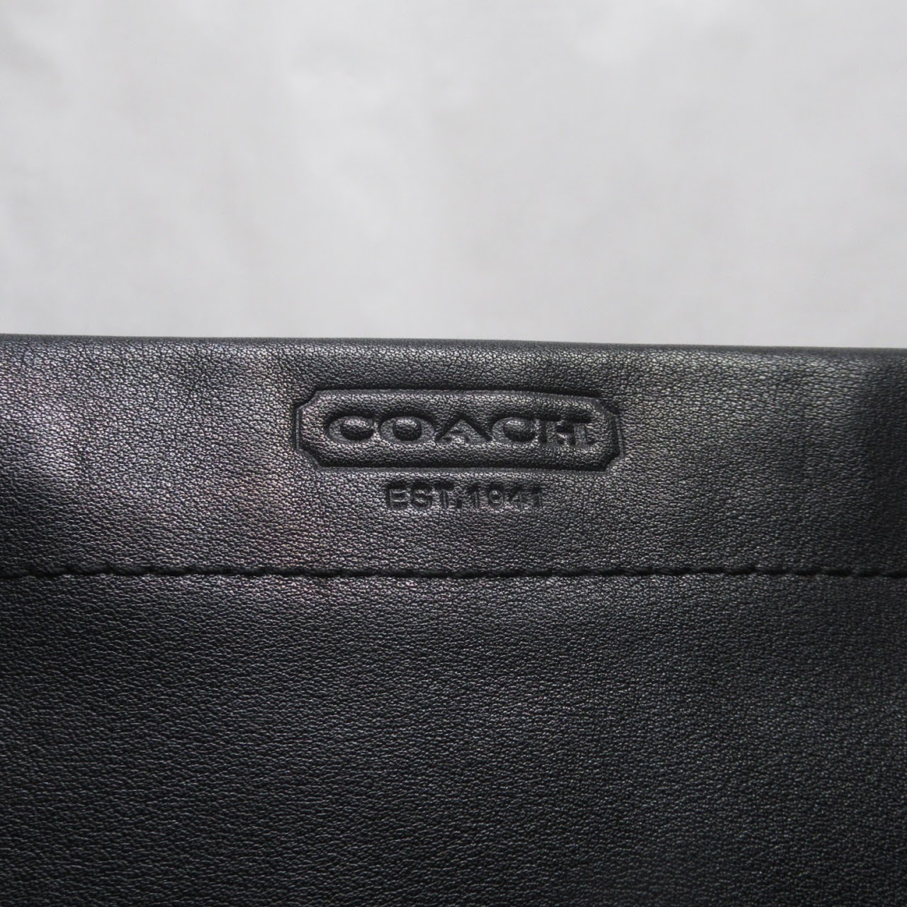 Coach Strap Detail Shoulder Bag