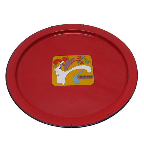 Peter Max Enamelware Serving Tray by Ernest John Creations