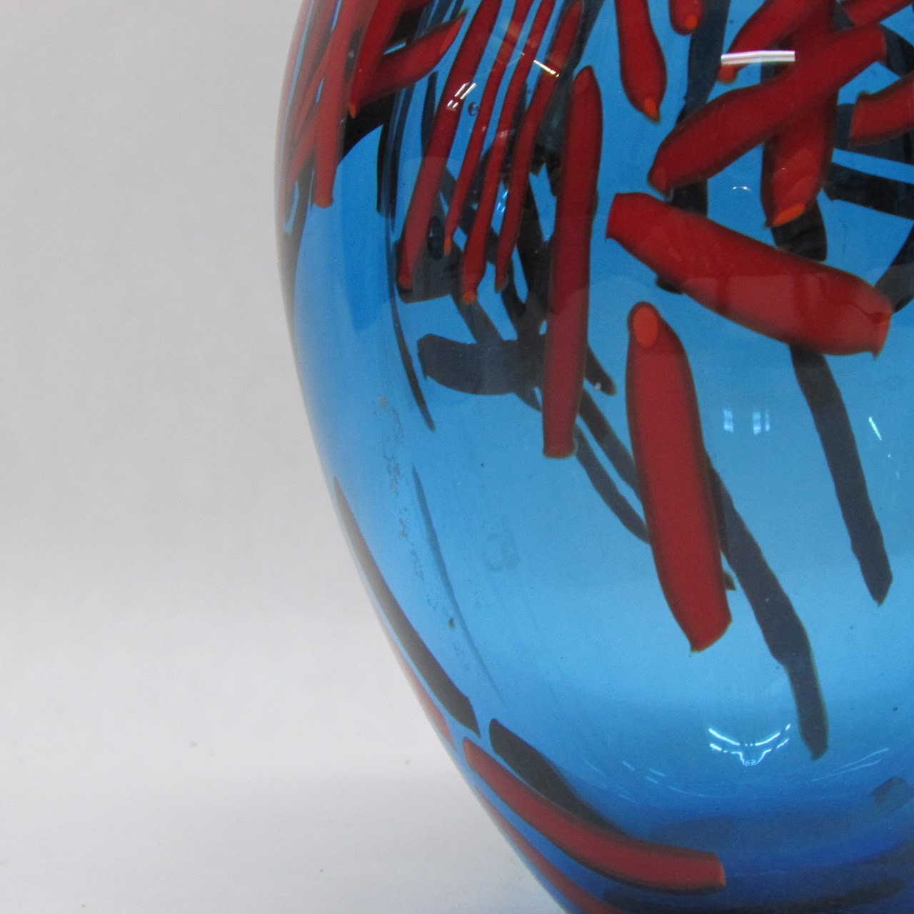 Eric Rubenstein Signed Art Glass Vase