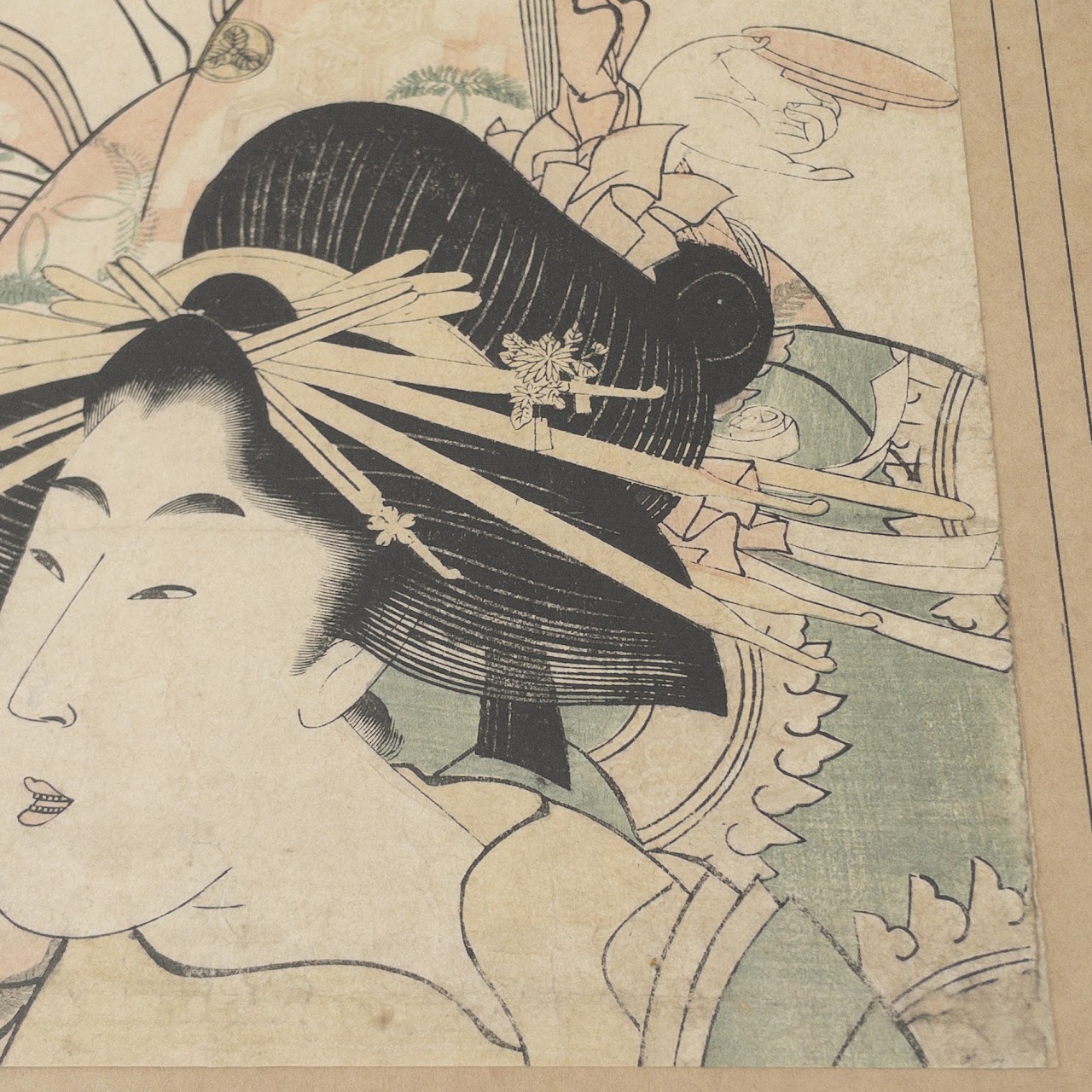 Japanese Signed Woodblock Print