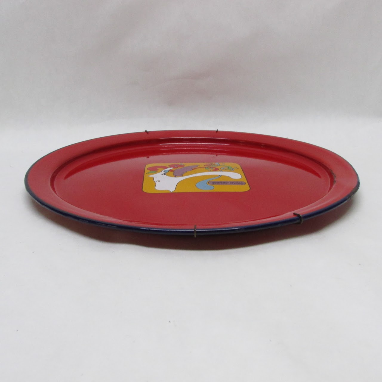 Peter Max Enamelware Serving Tray by Ernest John Creations