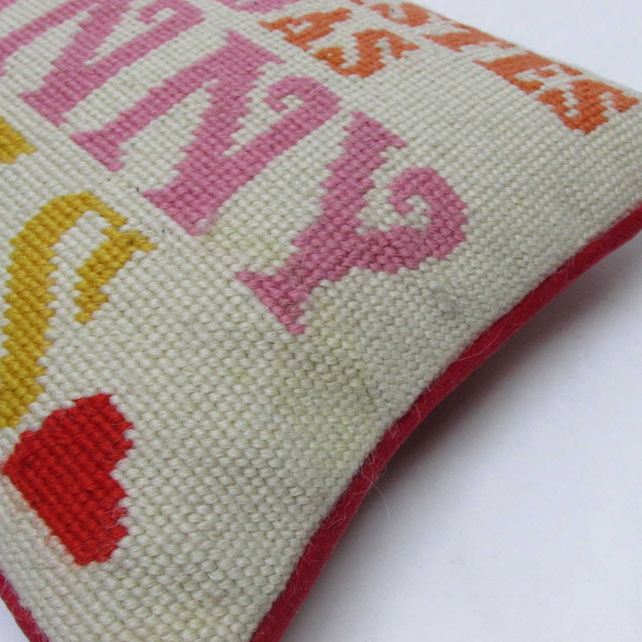 Jonathan Adler Needlepoint Pillow