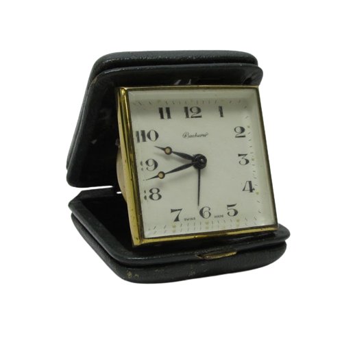 Bucherer Vintage Travel Alarm Clock