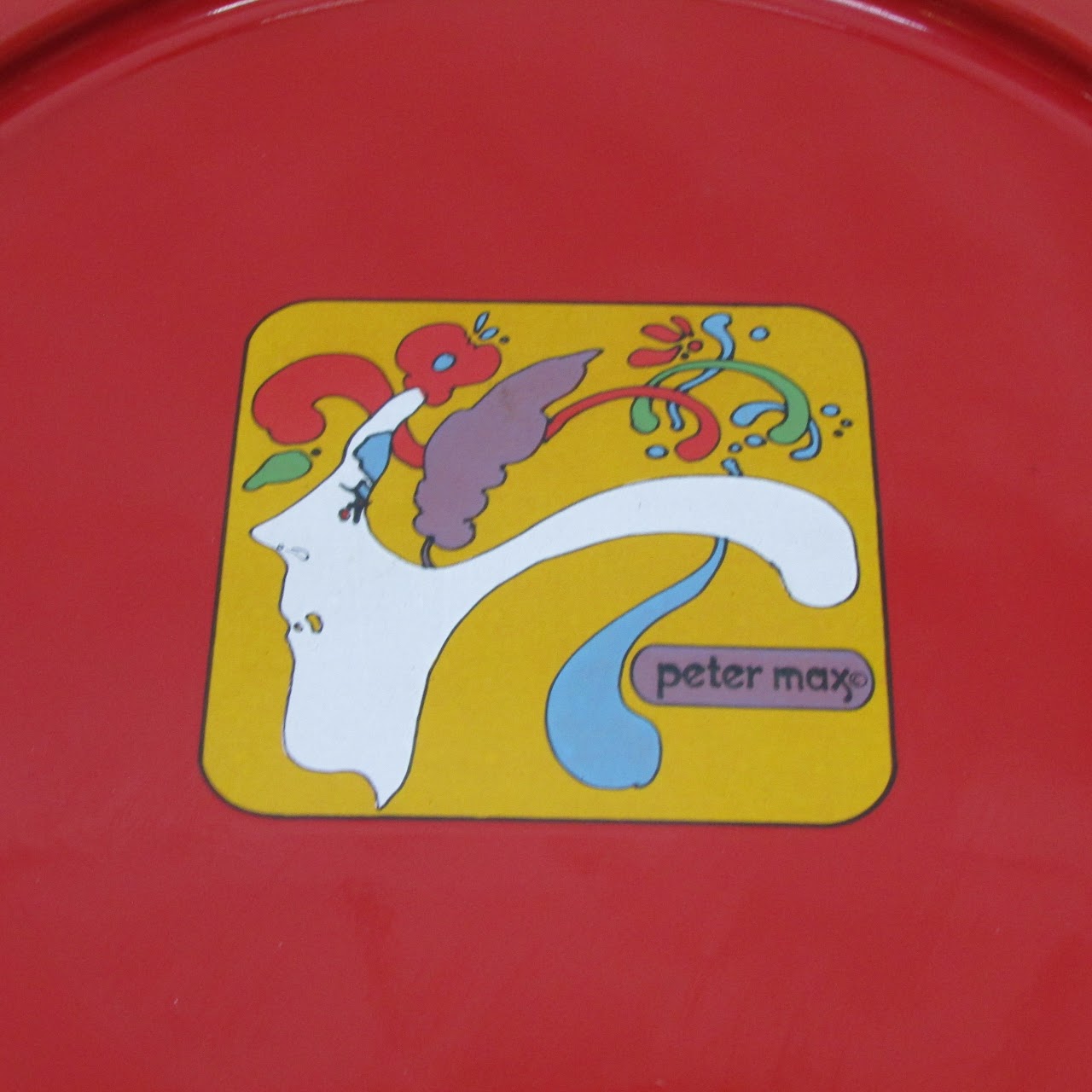 Peter Max Enamelware Serving Tray by Ernest John Creations