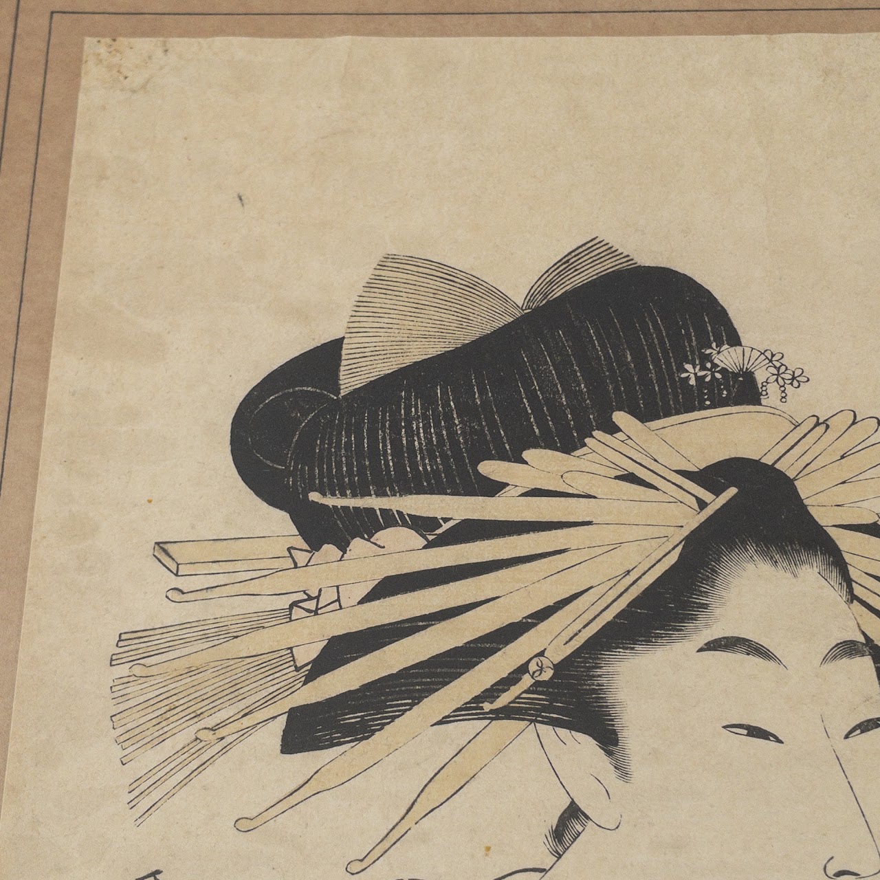 Japanese Signed Woodblock Print