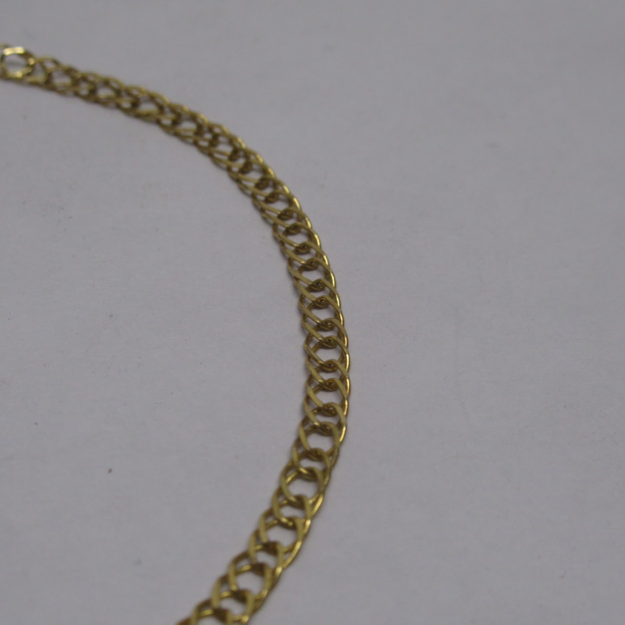14K Gold Chain Bracelet