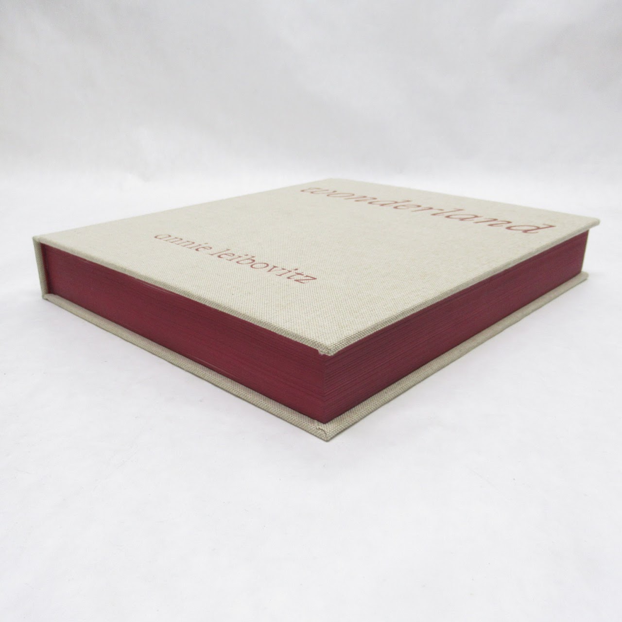 Annie Leibovitz 'Wonderland' Inscribed Hardcover